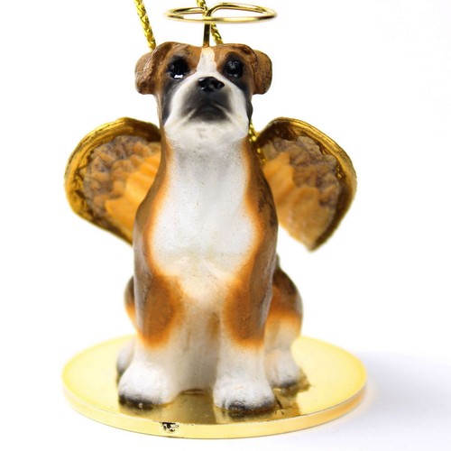 Boxer ornament angel figurine - ornament,