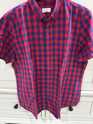 Gap short sleeve shirt size - short,