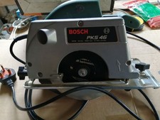 Bosch Corded Circular Saw PKS46, 230V 620W, 4600 RPM, 150 mm Boxed Home Use Only