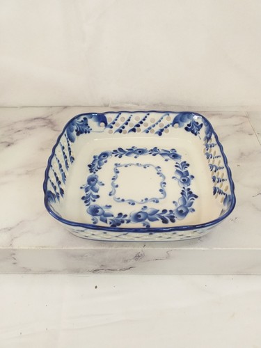 Russian gzhel porcelain blue - gzhel,