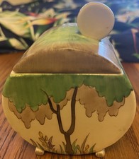 Clarice Cliff Preserve Pot -