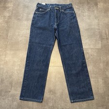 Lee Riders Men’s Zip Fly Straight Leg Sanforised Blue Denim Jeans W31” L27”