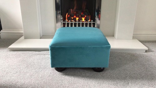 Traditional footstools pouffe - traditional,