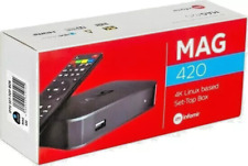 MAG 420 IPTV Set Top Box Internet TV - Black