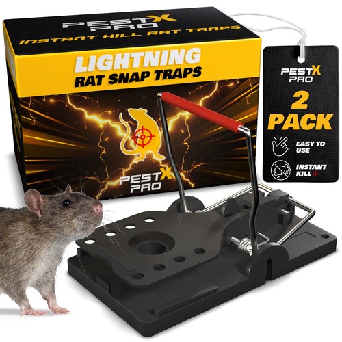 Pest pro rat trap snap - x, heavy