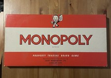 Vintage 1961 Monopoly Board