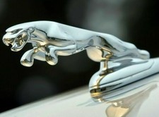 Emblem Silver Cooler Figure Hood Ornament/hood for Jaguar..