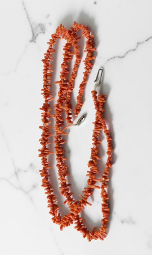 Vintage 1950s red branch coral - vintage,