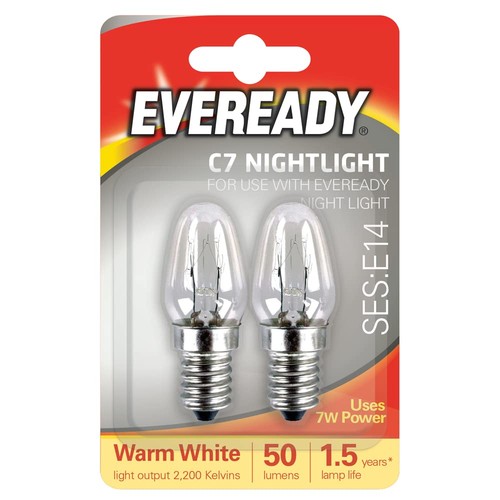 Night light bulbs e14 - 7w,