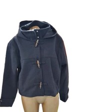 Pull & Bear Navy Duffle Coat