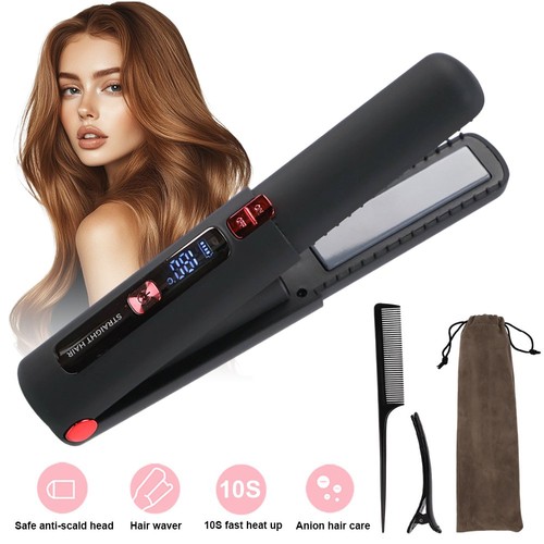 Hair straightener flat iron - hair,