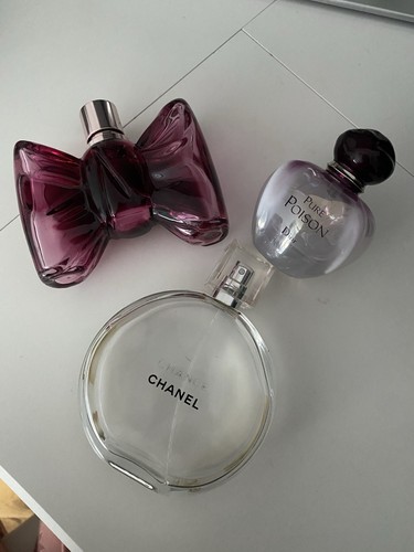Empty perfume bottles - perfume,