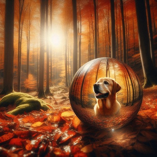 Golden labrador cross - labrador,