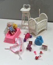 Vintage Shelly doll Bedtime Bathtime Fun part set/ accessories 90s Mattel Barbie