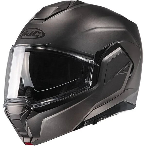 Hjc i100 plain titanium flip - hjc,