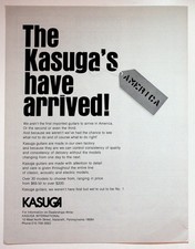 Kasuga Guitar Magazine Ad