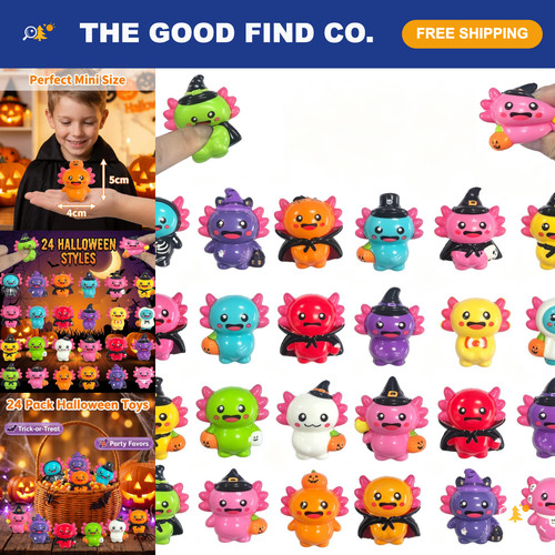 Pack halloween axolotl - halloween,