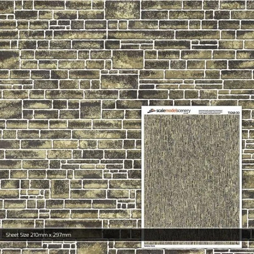 Yorkshire stone wall - paper, 5