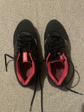 Size 5 womens black & pink