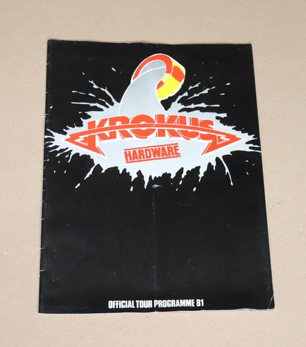 1981 krokus hardware - 1981, tour