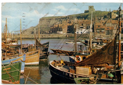 00862 postcard showing fishing - postcard,
