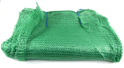 Green net sacks with - green,