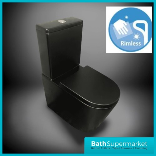 Close coupled black - close, round