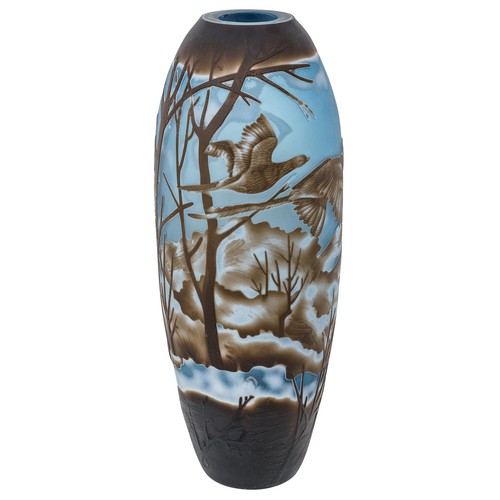Vase replica after - , galle-style