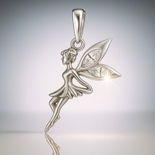 Cute Fairy Pixie Pendant for