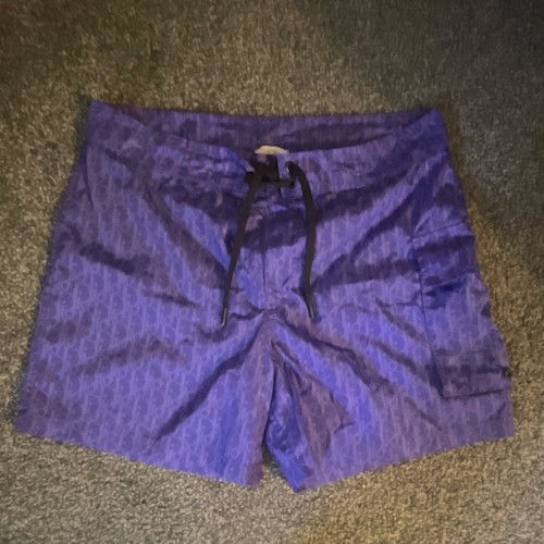 Dior men purple logo swim - purple,