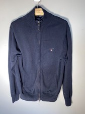 GANT navy blue cotton knit