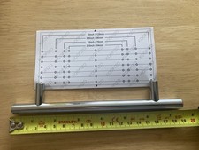 POLISHED CHROME T BAR KITCHEN CABINET HANDLES
