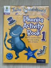 ORT - JULIA DONALDSON - Songbird PHONICS ACTIVITY Books 1-8  Oxford Reading Tree
