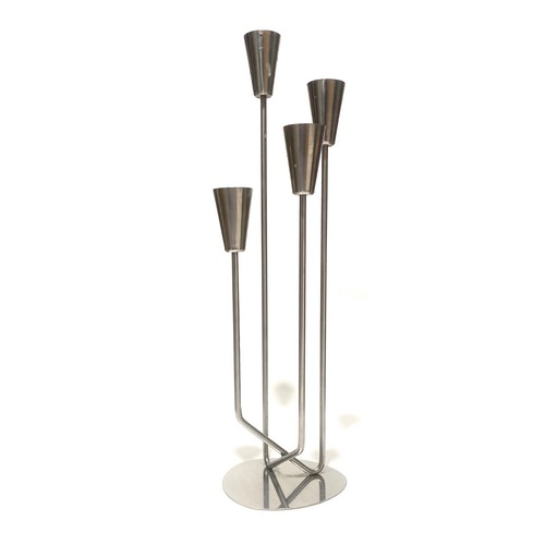Danish four stem candlestick - danish,