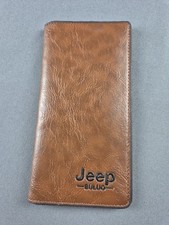 Men's Jeep Wallet Long Brown