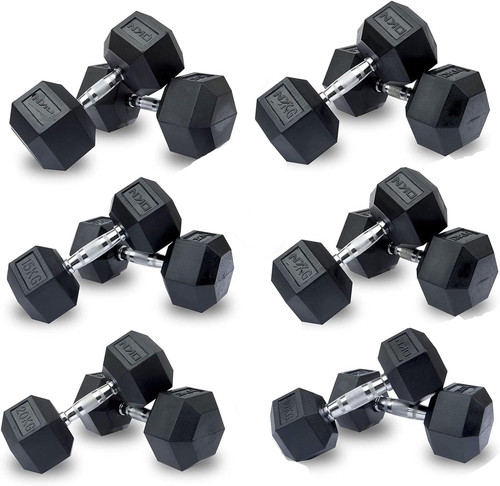 Dumbbells weights hex dumbbell - weights,