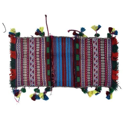 Handmade afghan saddle bag - handmade,