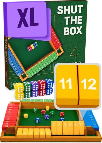 Queensell shut the box - shut,