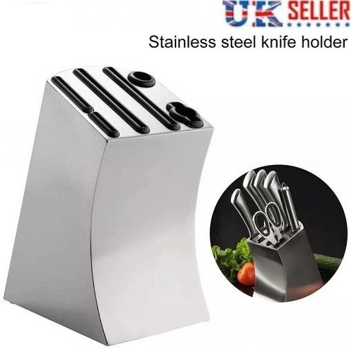 Stainless steel knife holder - stainless,