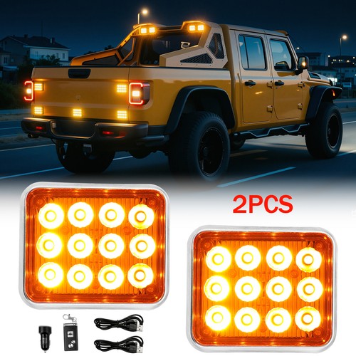 2pcs magnetic wireless - magnetic, strobe