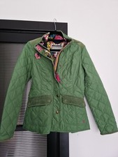 Green Joules Quilted Coat