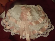 DREAM GIRLS ROMANY VARIOUS HEARTS  FRILLY KNICKERS PINK PEACH LILAC RED