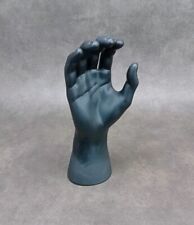 Vintage Matt Black Hand Mannequin Glove Display 
