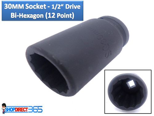 30mm point hex deep - 12,