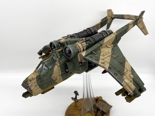 Cadian valkyrie painted - painted,