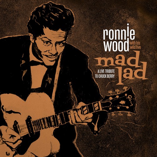 Ronnie wood with his wild - ronnie, five