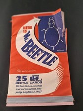 Mr Beetle Game Cards 1950s