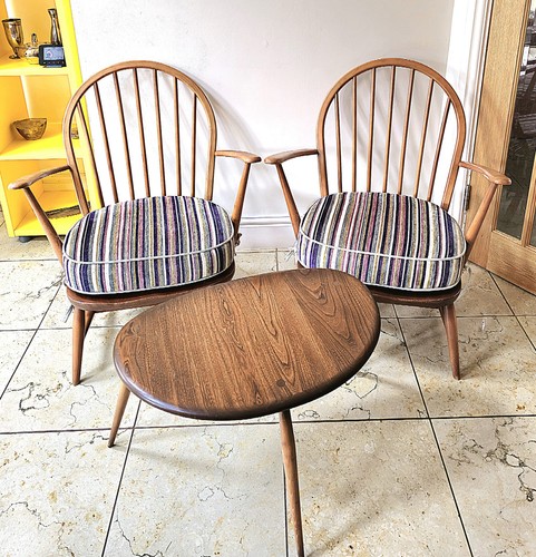 Ercol 317 tub chairs - ercol,
