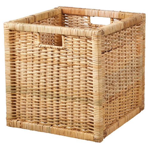Ikea branäs basket - ikea, rattan