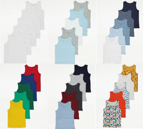Boys multicolored vests vest - multicolored,
